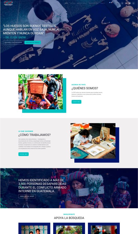 Fundación de antropología Forense de Guatemala